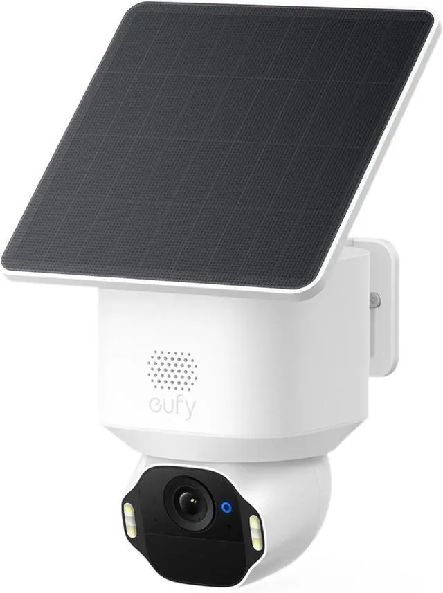 Main image of eufy SoloCam E42, 4K Security Camera Wireless Outdoor, Solar Powered, AI Motion Tracking, Strobe Light, Pan & Tilt, Facial Recognition, Up to 16 TB, Smart Home Compatible