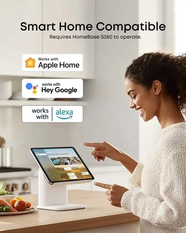 Alt view image 7 of 7 - eufy SoloCam E42, 4K Security Camera Wireless Outdoor, Solar Powered, AI Motion Tracking, Strobe Light, Pan & Tilt, Facial Recognition, Up to 16 TB, Smart Home Compatible