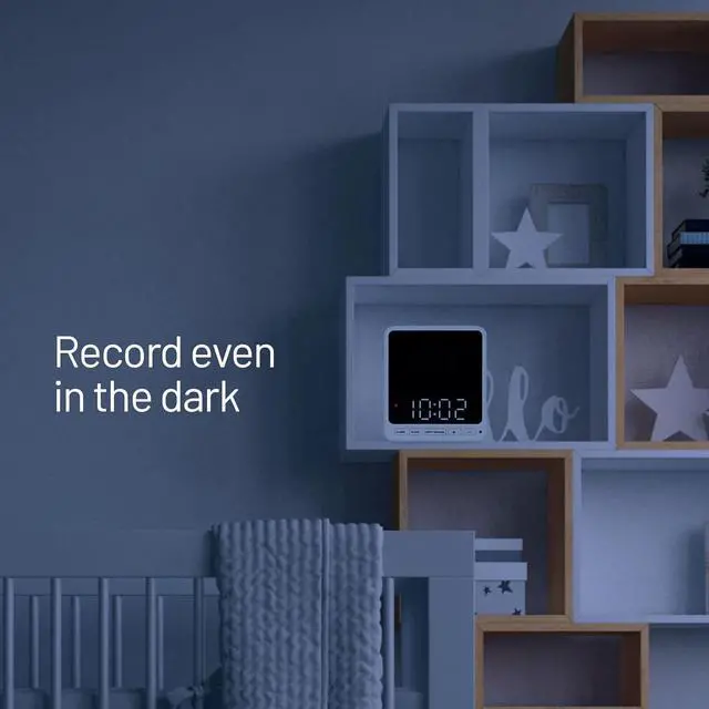 Alt view image 7 of 7 - Wasserstein Alarm Clock Camera Case - Compatible with Wyze Cam V4/V3/V3 Pro/OG - Cover for Low-Key Camera Placement (White) (Camera NOT Included)