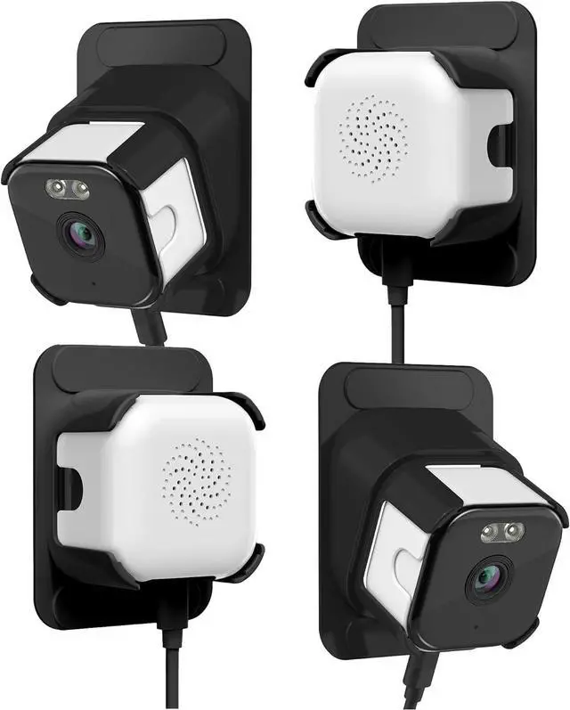 Main image of EVERSECU 2K Window Camera with Adhesive Mount, Starlight Color Night Vision, Motion Detection, 2-Way Audio, 2.4G/5G WiFi, Work with Alexa, Perfect for Front Door, Porch, Backyard Monitoring(4pack)