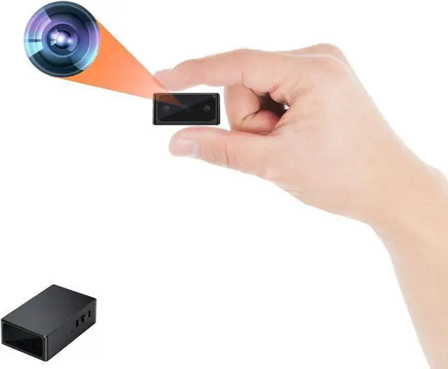 Main image of Mini Camera, Body Camera, Home Security Cameras, HD 1080P, Portable Cameras, Indoor Nanny Cam,with Night Vision, Motion Detection, Loop Record, Gravity Sensor, 512GB Max, No-WiFi