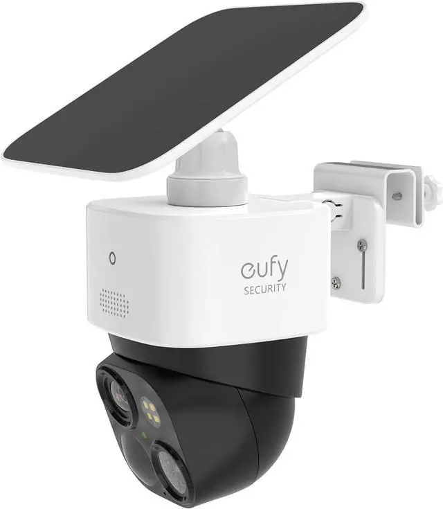 Main image of Gutter Mount Bracket Compatible with Eufy Security SoloCam S340/SoloCam E30/E42,Solar Security Camera(1pack-White)