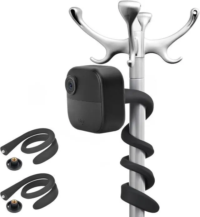 Main image of ALERTCAM 2Pack Flexible Twist Mount for Blink XT, Blink XT2, Blink Mini, Blink Outdoor 4 (4th Gen) / (3rd Gen) Wireless Home Security Camera System - Black