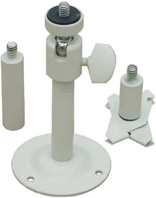 Alt view image 3 of 5 - VideoSecu 2 Pack 2-6 inch Adjustable Security Camera Metal Brackets Pan Tilt Wall Ceiling Mounts for CCTV CCD Box Body Camera Home Surveillance System 1SH