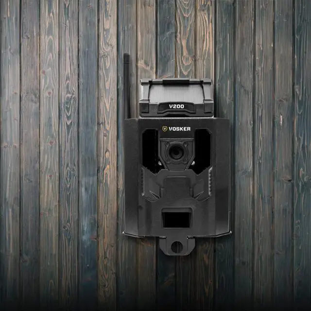 Alt view image 5 of 7 - Vosker V100 and V200 Waterproof Outdoor Camera Security Box - Protective Heavy Duty Steel Case | Weather & Animal Resistant with Easy Accessible Panel (150)