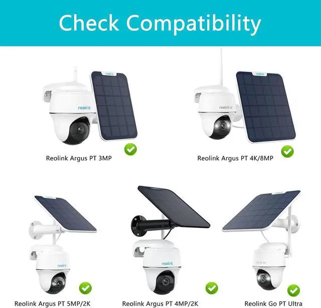 Alt view image 7 of 7 - Gutter Bracket Mount for Reolink Argus PT 3MP/4MP/5MP/2K,Reolink Argus PT 4K/8MP, Reolink Go PT Ultra Camera and Solar Panel (1pack,White)