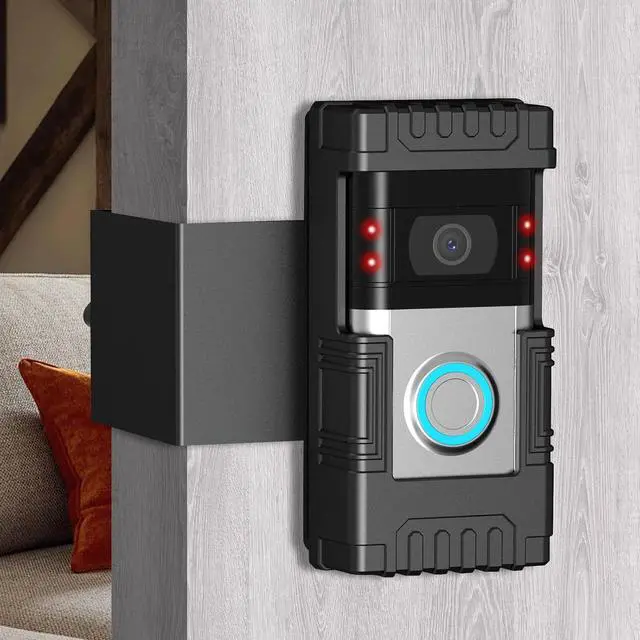 Main image of Anti-Theft Doorbell Mount Compatible with Ring/Blink, No-Drill Camera Holder, Adjustable Mounting Bracket Accessories, for Doorbell 1/2/3/4/3Plus/2020 2023 2024 Release/Pro/Pro 2