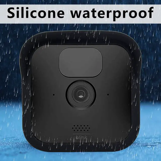 Alt view image 4 of 7 - Pickle Power Silicone Skin Cover for All-NEW Blink (3rd Gen), 4 Pack Weatherproof Protective Case Cover for Blink Outdoor Indoor Home Security Camera (Black)