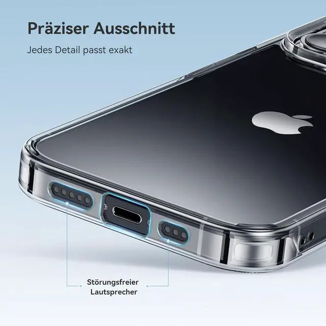 Alt view image 7 of 7 - CASEKOO for iPhone 13 Pro Case Crystal Clear, [Never Yellow Technology] [Military-Grade Protection] Transparent Slim Cover Women Men for iPhone 13 Pro Phone Case 6.1 inch, Clear