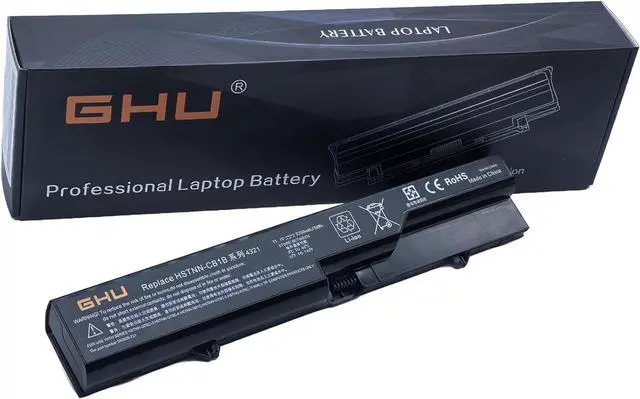 Main image of GHU New Battery 58 WH Replacement 593572-001 HSTNN-DB1A HSTNN-CB1A PH06 593573-001 PH09 Compatible for HP ProBook 620 625 4320 4321s 4320s 4325s 4420s 4520s 4525s Compaq 320 321 326 420 425 621