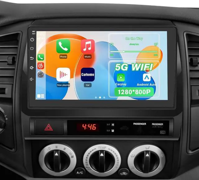 Main image of Junsun Car Radio Stereo 5G WiFi for Toyota Tacoma 2005-2015 Support JBL Sound System, Wireless CarPlay/Android Auto,Support Rearview GPS DSP RDS,Upgrade Bluetooth 5.0 AM/FM Stereo 2GB RAM 32GB ROM