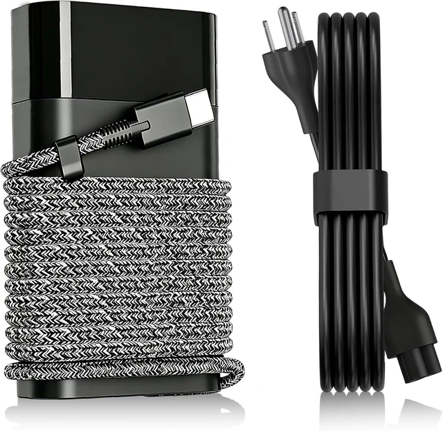 Main image of NEW Slim 65W USB C Laptop Charger Replacement for HP Laptop Charger