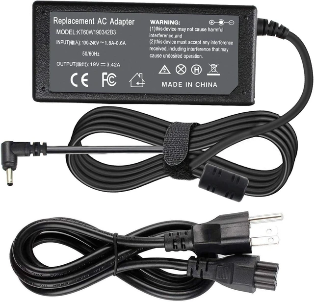 Main image of N20C5 N20C4 N22C6 N15Q8 65W Charger for Acer Aspire 5 3 1-3.0x1.1mm Tip