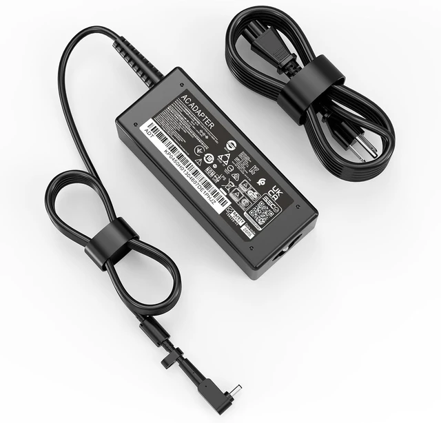 Main image of 45W Charger for Acer Aspire 3 14 15 R14 R15 A315-24PT A315-58 A315-59
