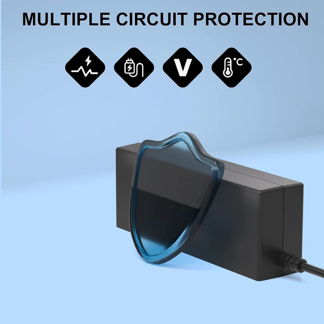 Alt view image 6 of 7 - 120W 6.15A AC Adapter Compatible with HP Envy/Pavilion/EliteBook