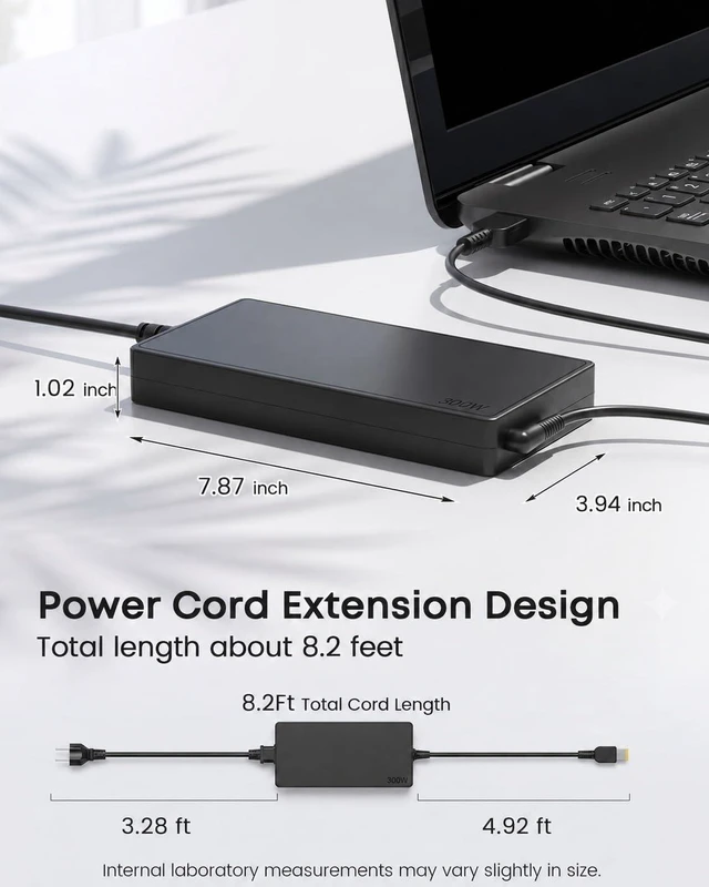 Alt view image 3 of 6 - 300W 245W 230W Charger Fit for Lenovo LOQ Legion 5 Pro ADL245SLC3A