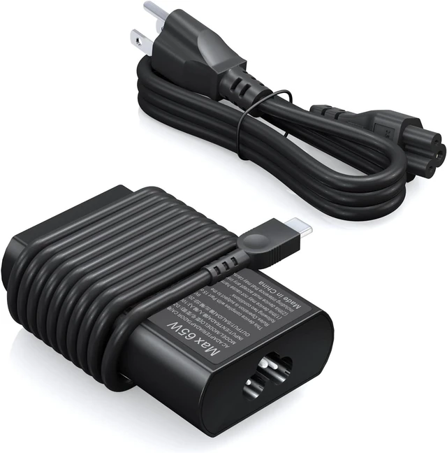 Main image of 2025 New Slim 65W USB-C Laptop Charger Compatible with ThinkPad T14 T15 T16 X1 T490,Yoga 7i 2-in-1,for Chromebook Charger,IdeaPad3 Charger .Type-C Fast Charging AC Adapter