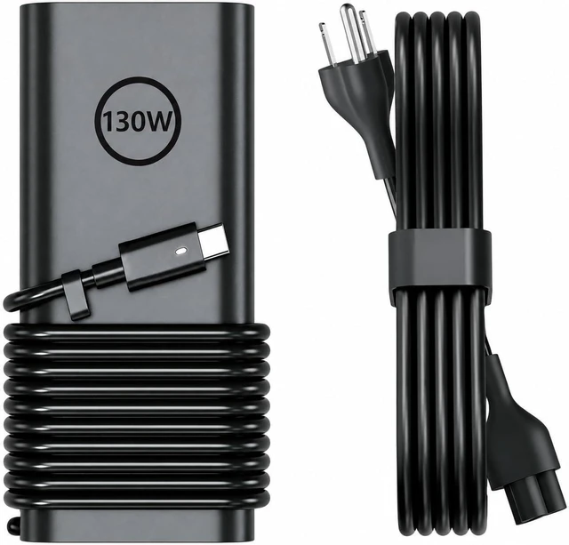 Main image of 130W USB C Laptop Charger for Dell XPS 15 17 Precision Latitude