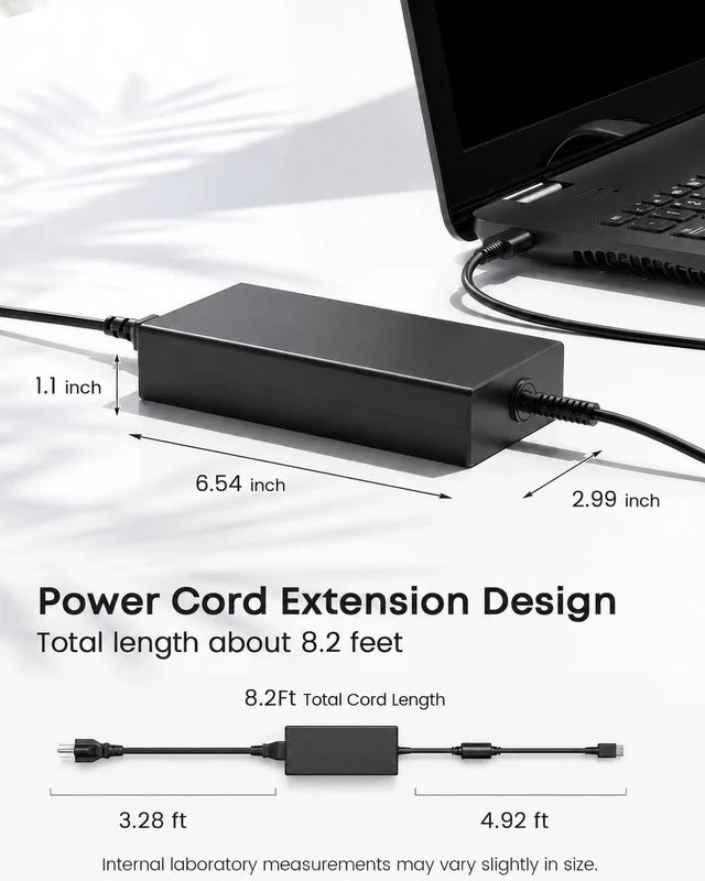 Alt view image 3 of 6 - 240W Charger Fit for MSI Stealth GS77 17 A16 16 AI Studio Creator