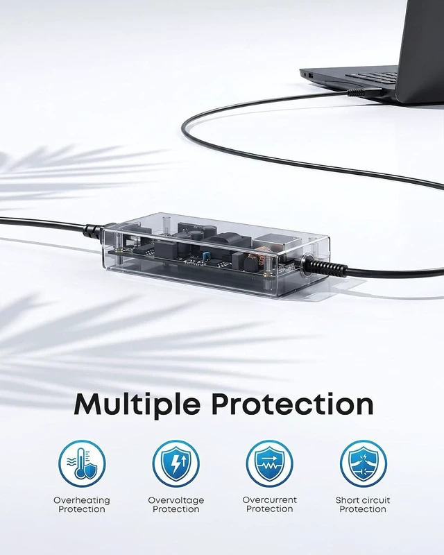 Alt view image 5 of 6 - 240W Charger Fit for MSI Stealth GS77 17 A16 16 AI Studio Creator