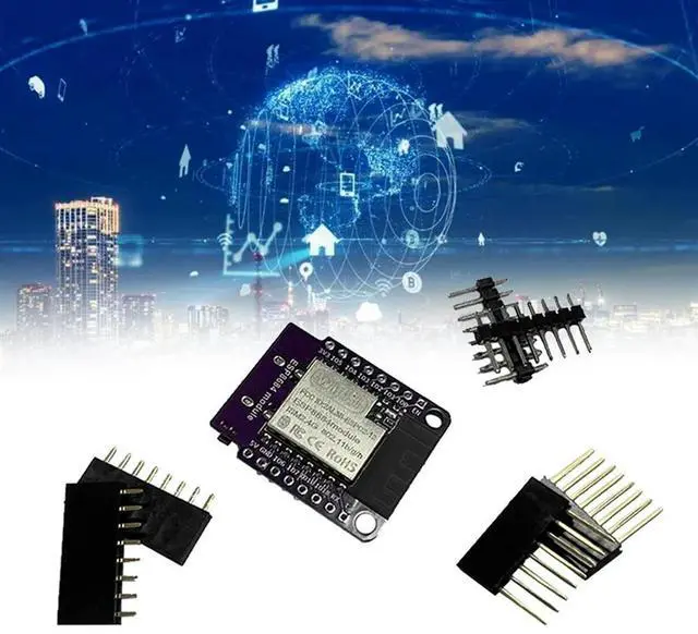 Alt view image 3 of 7 - ESP32-C2 Onboard Development Board Onboard Development Board Modul ESPC2-12 Module Replaces ESP8266 ESP-12E/F
