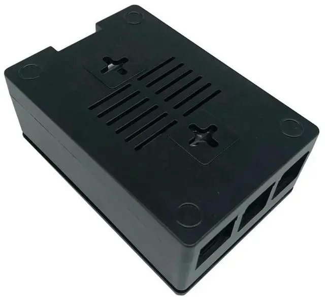 Alt view image 3 of 3 - For Raspberry Pi 4B Case Raspberry Pi 4Th Generation ABS Case Mountable Cooling Fan 3.5-Inch Screen Plastic Case Easy Ins