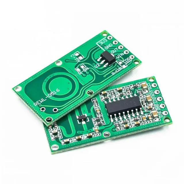 Alt view image 4 of 4 - RCWL-0516 Microwave Radar Sensor Module Human Body Induction ligent Module 12M