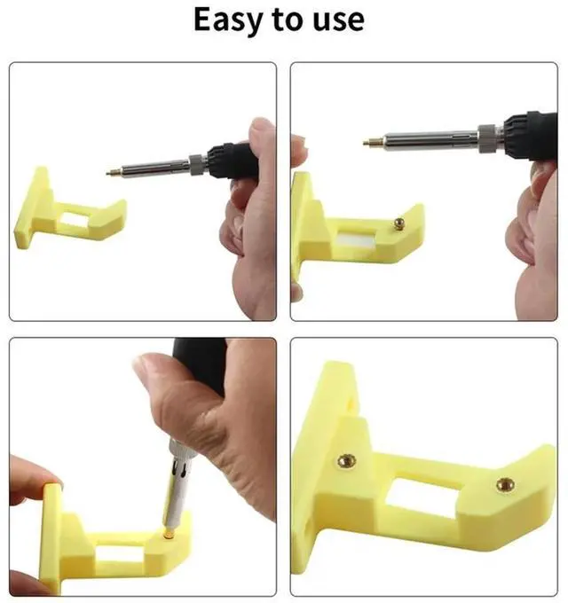 Alt view image 2 of 7 - Heat Insert Nut Iron Tip Heat Set Insert Tips Soldering Iron Tips M2 M2.5 M3 M5 M6 Brass Thread Embedded Kit