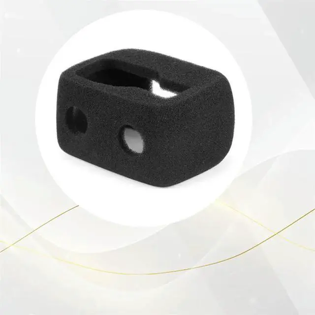 Alt view image 3 of 3 - Windslayer For Gopro12/11/10/9 Black Windshield Foam Cover Wind Noise Reductio Windproof Case For Go Pro Accessories
