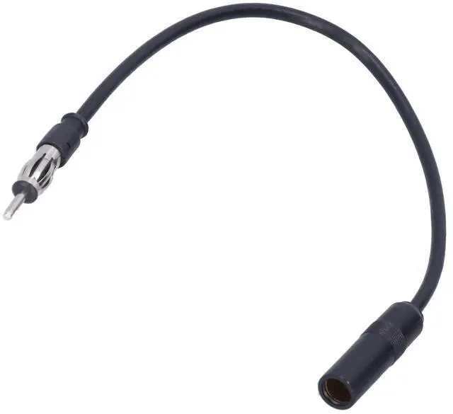 Alt view image 3 of 3 - FM Radio Antenna Extension Wire Cable Cord Portable Universal Antenna Extender Cable Accessory for Car Radio Signal Boost Black