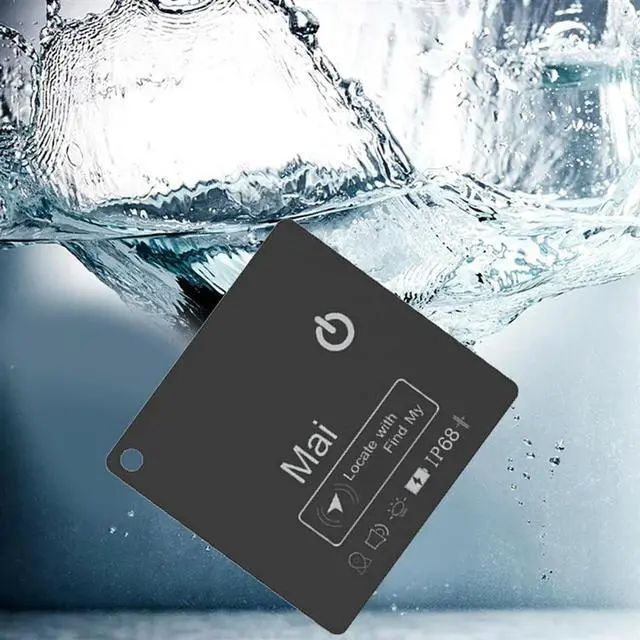 Main image of Mini Gps Tracking Device Wireless Charging Tracking Location Gps Locator Tag Work With Find My