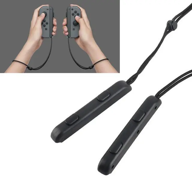 Alt view image 2 of 3 - Universal Anti Slip Anti Lost Gamepad Wrist Strap 2Pcs Ergonomic Design for Nintendo Switch OLED Joycon Controller Gaming Travel