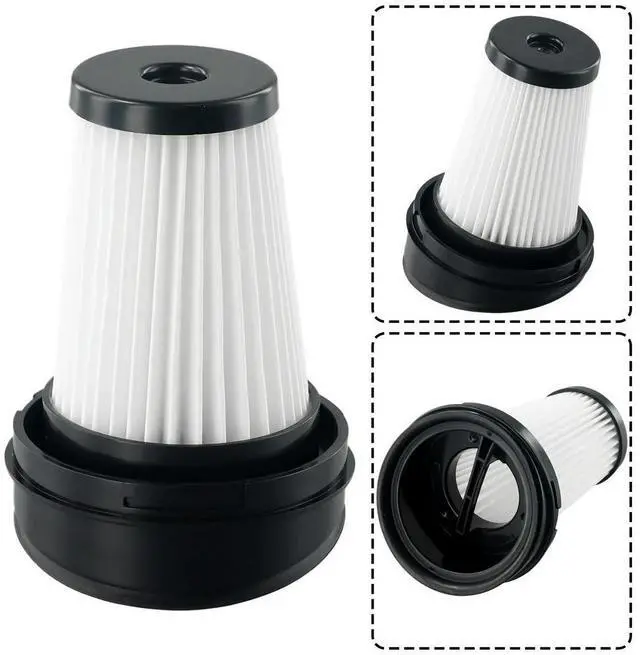 Alt view image 2 of 3 - 2 Pcs Filter For SVC144FBK SVC216FR-Dexp Handheld Vacuum Cleaner Replacement Robot Sweeper Spare Part