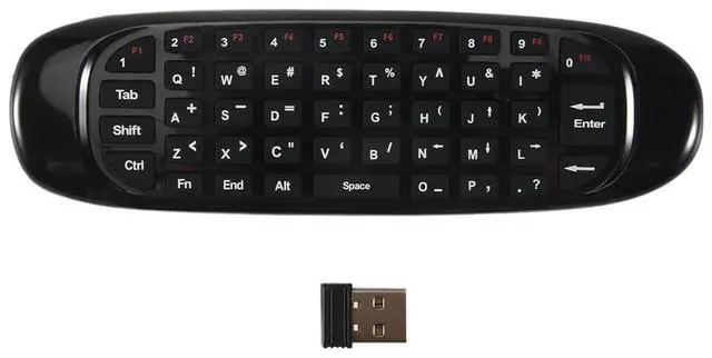 Main image of Mini Air Mouse Fly Air Mouse Wireless Keyboard Airmouse for 9.0 8.1 Android TV Box/PC/TV TV Mini 2.4G(C120)