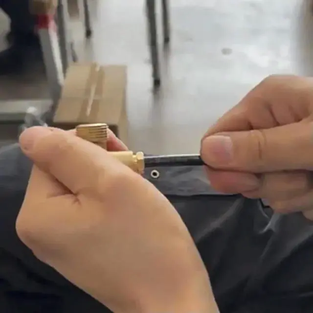 Alt view image 2 of 3 - Air Compressor Tube Air Compressor Hose Material 6mm Pipe Outer Diameter Connects Pressure Switch And Check Valve 20 Air Tool