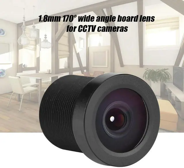 Alt view image 2 of 3 - CCTV Wide Angle lens Security Lens CCTV Lens 1.8mm 170° Wide angle 1MP IR Board Lens for 1/3" & 1/4" CCD Security CCTV Camera