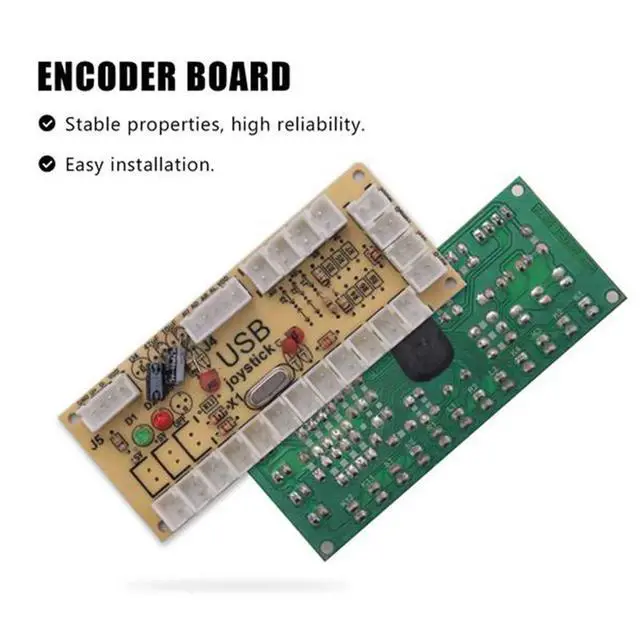 Alt view image 4 of 6 - Zero Delay Arcade DIY Arcade USB Encoder to Joystick for PC/PS3/Raspberry Pi/Android with SANWA Joystick 4.8MM BUTTON