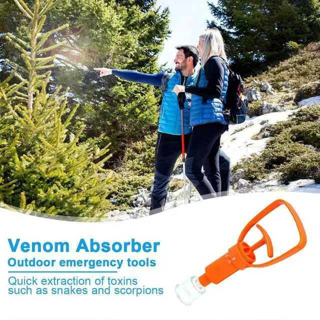 Alt view image 2 of 6 - Outdoor Survivor Venom Extractor Kit Safe First Aid Kit Safety Venom Protector Snake Bees Bite Extractor Outdoor Rescue Tool