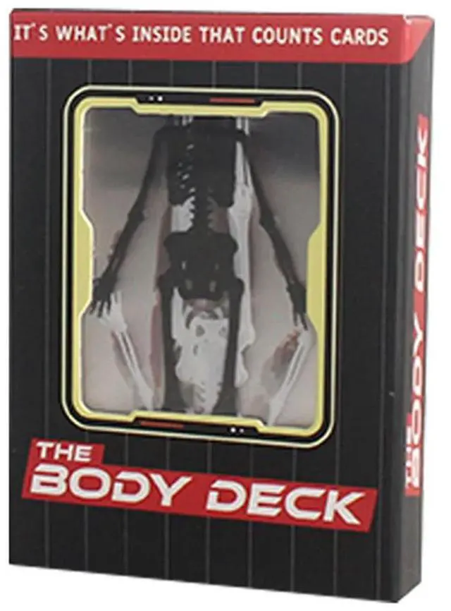 Alt view image 2 of 3 - 3D Image Educational Cards Reusable Body Transparent Playing Cards Multi-Purpose Human Anatomy Playing Cards for Kids Gifts