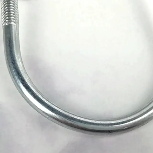 Alt view image 4 of 7 - 4 Set Antenna Mast Pipe Clamp with V Jaw Block and U Bolt All Anti-Rust Finished for TV CB Ham Antenna or Panel Pipe