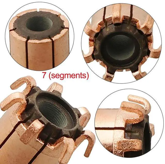 Main image of 1pc 11.3 -5 -12.212.6) Mm 7P Teeth Copper Hook Type Electrical Motor Commutator Hook Type CHY-2920-7-5 Commutator Tool In Stock