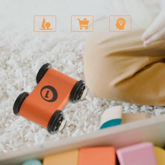 Alt view image 4 of 7 - Wooden Car Ramp Race Track Toy Toddler Car Playset Replacement Cars 12 Pack