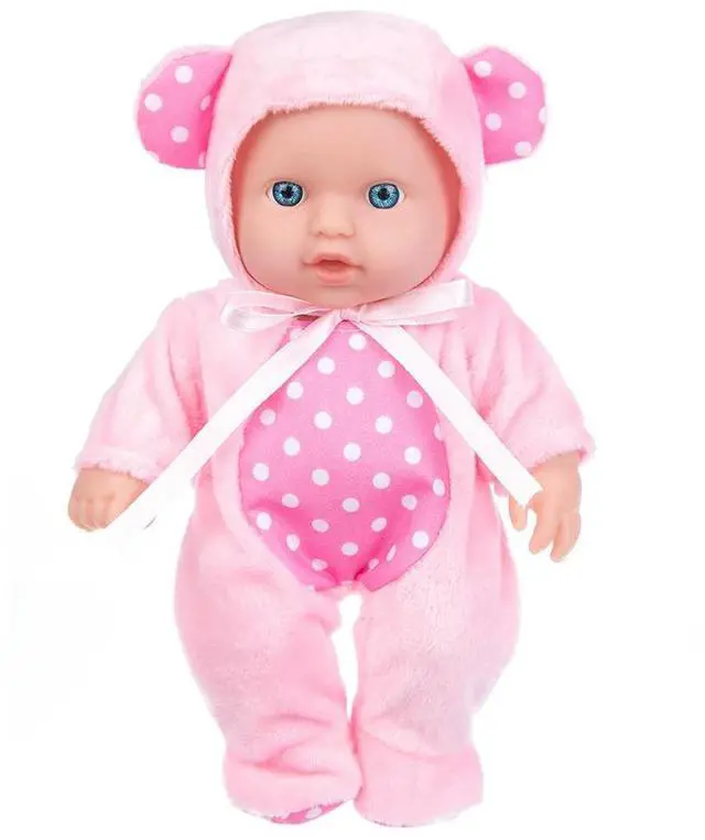 Main image of Flexible Silicone Reborn Doll Toy Baby Simulation Play House Game Toy Soft Clothes Doll Kids Toddler Supplies