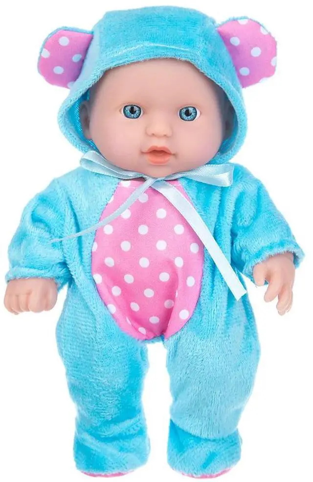 Alt view image 2 of 3 - Flexible Silicone Reborn Doll Toy Baby Simulation Play House Game Toy Soft Clothes Doll Kids Toddler Supplies