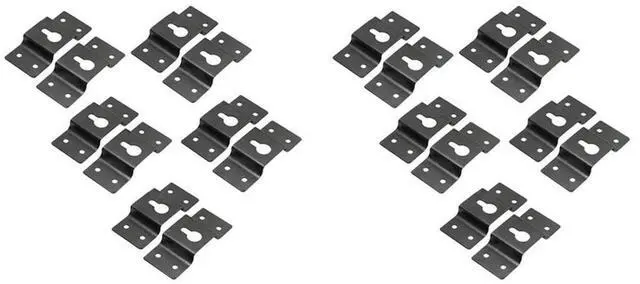 Main image of 20X Speaker Wall Mount Bracket Ceiling Stand Clamp Surround Speaker Rear Hook Hanger Plate For Speaker Accessories