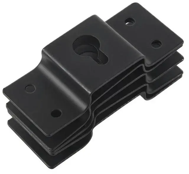 Alt view image 3 of 7 - 20X Speaker Wall Mount Bracket Ceiling Stand Clamp Surround Speaker Rear Hook Hanger Plate For Speaker Accessories