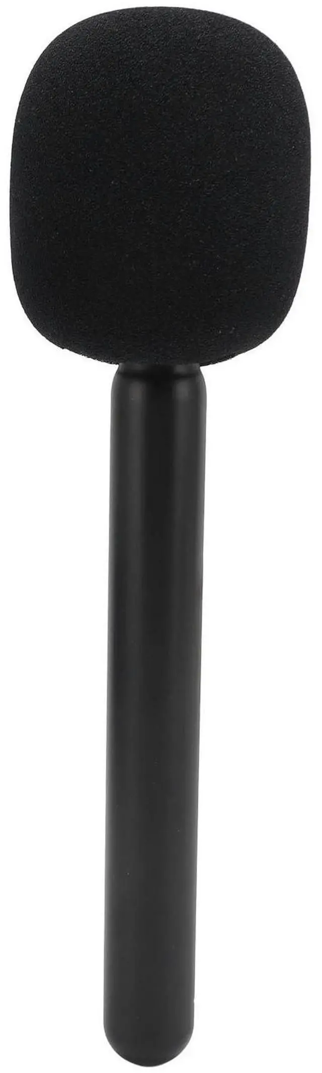 Main image of Wireless Mic Handheld Adapter with Windshield Foam Lightweight Interview Microphone Handle for Rode Wireless GO II Mic Holder