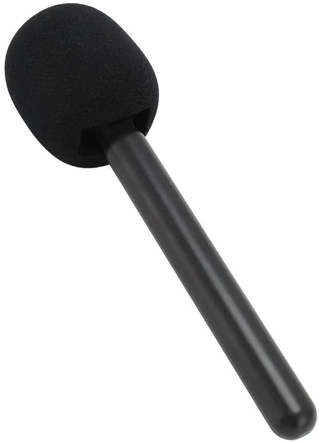 Alt view image 2 of 3 - Wireless Mic Handheld Adapter with Windshield Foam Lightweight Interview Microphone Handle for Rode Wireless GO II Mic Holder