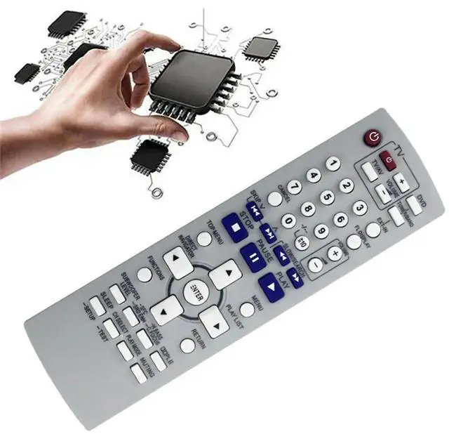 Main image of Replacement Remote Control For PANASONIC DVD Player N2QAYZ000002 Home Theater Systems