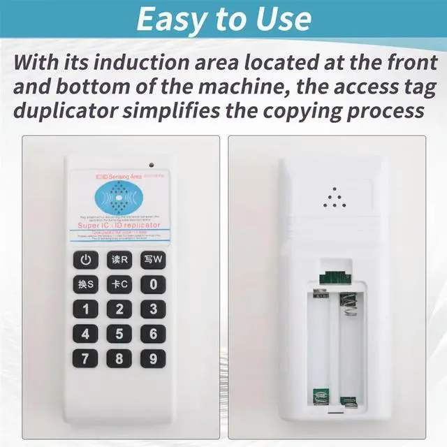 Main image of RFID NFC IC Card Reader & Writer +5XT5577 Keychain 125Khz-13.56MHZ Duplicator RFID Card Reader IC ID Duplicator